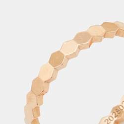 Chaumet Bee My Love 18k Rose Gold Ring Size 54