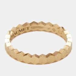 Chaumet Bee My Love 18k Rose Gold Ring Size 47