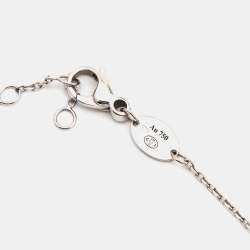 Chaumet Jeux de Liens Mother of Pearl Diamond 18k White Gold Bracelet
