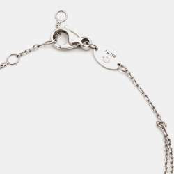 Chaumet Jeux de Liens Mother of Pearl Diamond 18k White Gold Bracelet