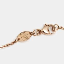 Chaumet Jeux de Liens Harmony Onyx Diamonds 18k Rose Gold Bracelet