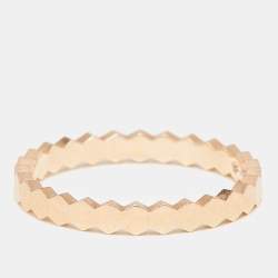 Chaumet Bee My Love 18K Rose Gold Band Ring Size 51