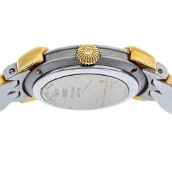 Chaumet White 18K Yellow Gold Stainless Steel Women's Wristwatch 25 mm