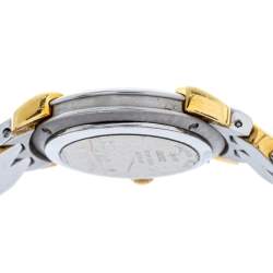Chaumet White 18K Yellow Gold Stainless Steel Women's Wristwatch 25 mm