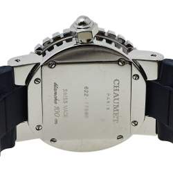 Chaumet Blue Stainless Steel Class One Quartz Women's Wristwatch 33 mm
