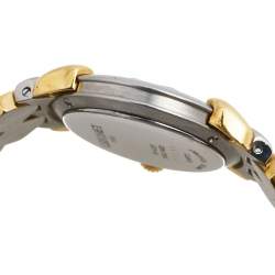 Chaumet White 18K Yellow Gold Stainless Steel Women's Wristwatch 25 mm