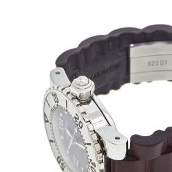Chaumet Purple Stainless Steel Rubber Class One Ref.622 Women's Wristwatch 33 mm