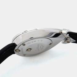 Pre Owned Chaumet Pave 18k White Gold Diamond Satin Joséphine Aigrette W85167-001M Women's Wristwatch 27.30 x 20.20mm