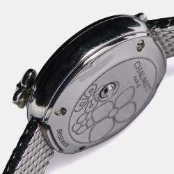 Chaumet White Stainless Steel Diamond Hortensia W20611-20W Women's Wristwatch 22.40 mm