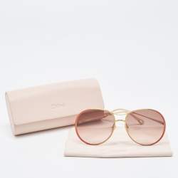 Chloe Brown Gradient CH0016S Aviator Sunglasses