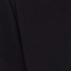 Chloe Black Wool Blend Front Open  Jacket M