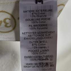 Pre Owned Chloé White Denim Straight Fit jeans S/Waist 27"