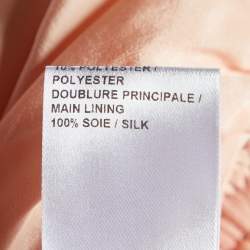 Chloe Pink Silk Chiffon Maxi Skirt S
