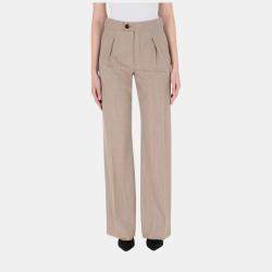 Pre Owned Chloe Virgin Wool Pants 38