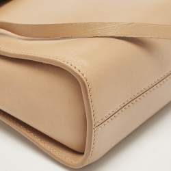 Pre Owned Chloe Tan Leather Magda Phone Pouch Crossbody Bag