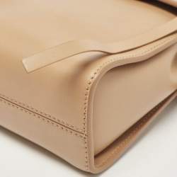 Pre Owned Chloe Tan Leather Magda Phone Pouch Crossbody Bag