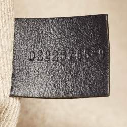 Pre Owned Chloe Beige/Brown Canvas and Leather Large Woody Tote