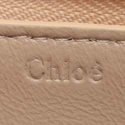 مملوكة مسبقًا محفظة كلوي جلد بنفسجي بري وقاتم بورغندي وجلد ثعبان بسحاب كامل