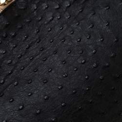 Pre Owned حقيبة يد كلوي بايلي جلد أسود متوسطة