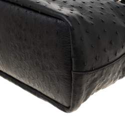 Pre Owned حقيبة يد كلوي بايلي جلد أسود متوسطة