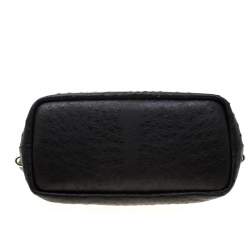 Pre Owned حقيبة يد كلوي بايلي جلد أسود متوسطة