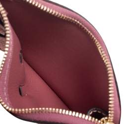 Pre Owned Chloe Pink Leather Darryl Coin Purse