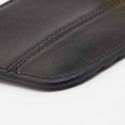 Pre Owned Chloe Black Leather C Zip Card Holder