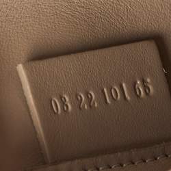 Pre Owned Chloe Grey Leather and Suede Small Tess Shoulder Bag