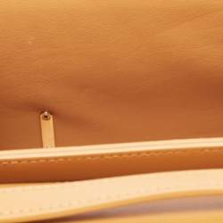 Pre Owned Chloe Tan Leather Kattie Crossbody Bag