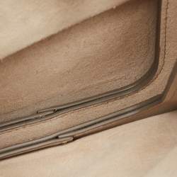 مملوكة مسبقًا Chloé  Green Leather and Suede Mini Faye Crossbody Bag