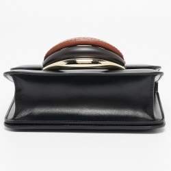 Pre Owned Chloe Black Leather Kattie Crossbody Bag