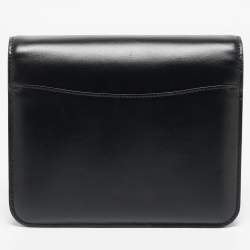 Pre Owned Chloe Black Leather Kattie Crossbody Bag