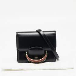 Pre Owned Chloe Black Leather Kattie Crossbody Bag