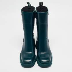 Chloe Green Rubber Betty Rain Boots Size 41