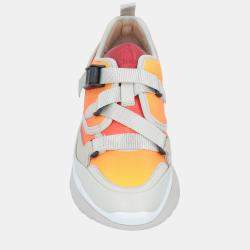 Chloe Multicolor Leather Sneakers Size 36