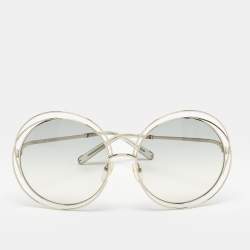 Chloe Gold Gradient CE114S Carlina Round Suglasses