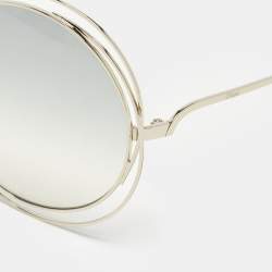 Chloe Gold Gradient CE114S Carlina Round Suglasses