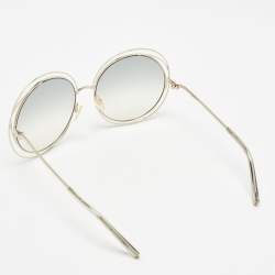 Chloe Gold Gradient CE114S Carlina Round Suglasses