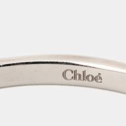 Chloe Silver Tone Open Cuff Bracelet