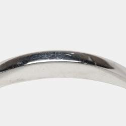 Chloe Silver Tone Open Cuff Bracelet