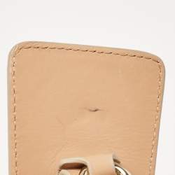 Chloe Beige Leather Adjustable Shoulder Strap