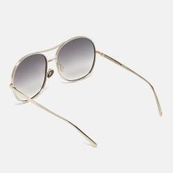 Chloé Light Grey Gradient CE128S Round Sunglasses