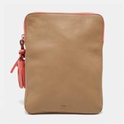 Chloe Beige Leather Eva iPad Cover