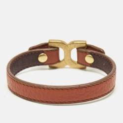 Chloe Brown Gold Tone Bracelet