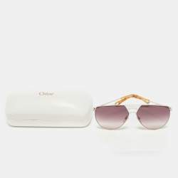 Chloe Purple Gradient CE139S Rickey Aviator Sunglasses