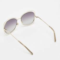 Chloe Grey/Gold Gradient CE119S Frame Oversized Sunglasses