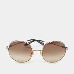 Chloé Brown Gradient CE117S Round Sunglasses