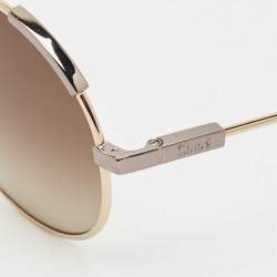 Chloé Brown Gradient CE117S Round Sunglasses