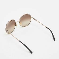 Chloé Brown Gradient CE117S Round Sunglasses