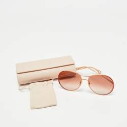 Chloe Brown Gradient CH0016S Aviator Sunglasses